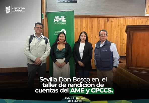 ¡Participamos en el Taller de Rendición de Cuentas del AME y CPCCS!