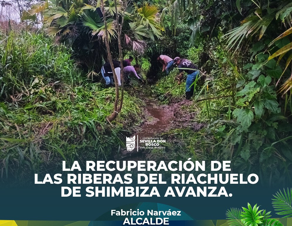 Los trabajos continúan en territorio