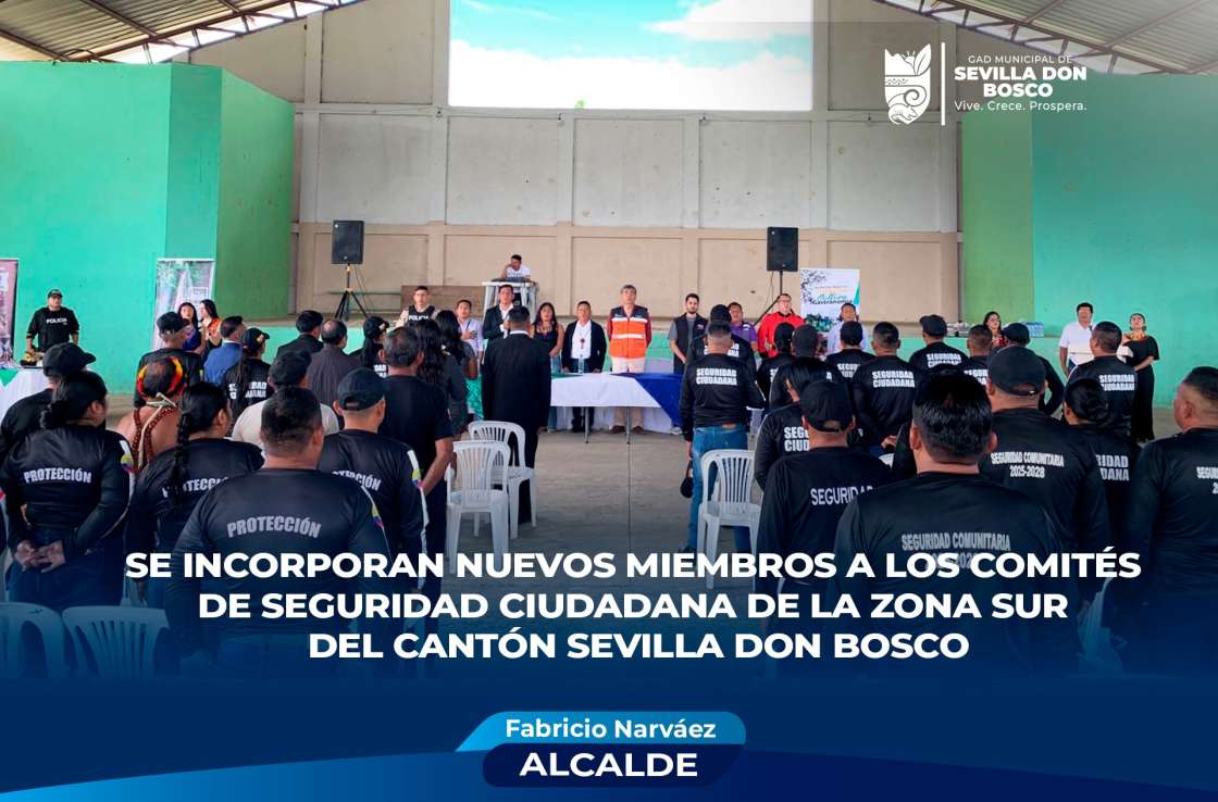 Se Incorporan Nuevos Miembros a los Comités de Seguridad Ciudadana
